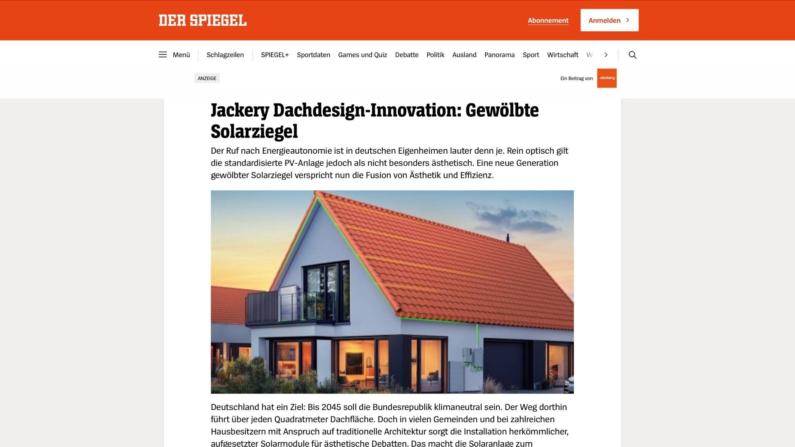 Spiegel Advertorial Beispiel Spiegel Advertorial Beispiel