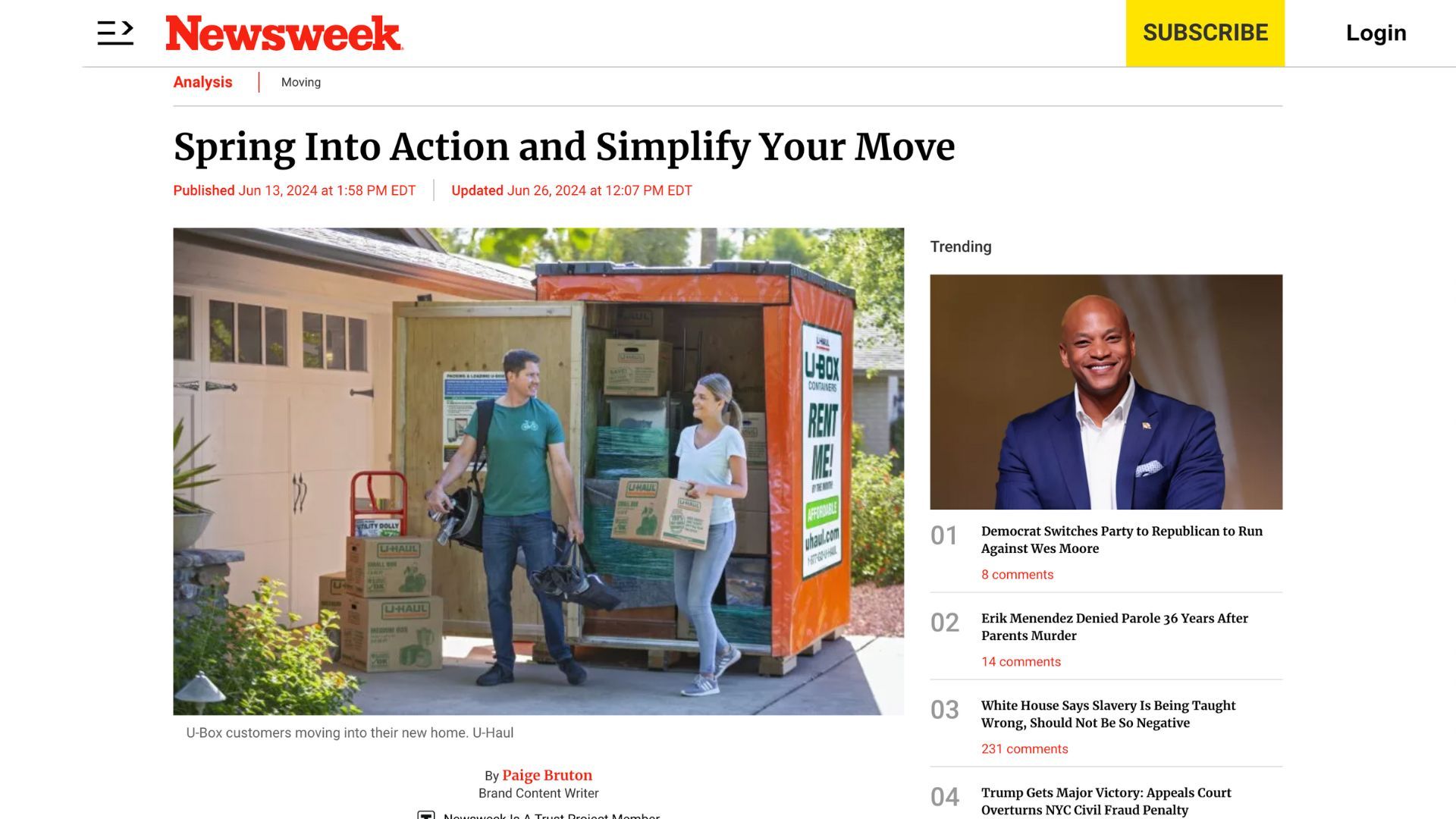 NEWSWEEK Advertorial NEWSWEEK Advertorial