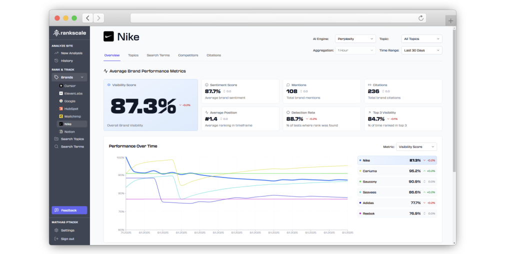 Rankscale Screenshot