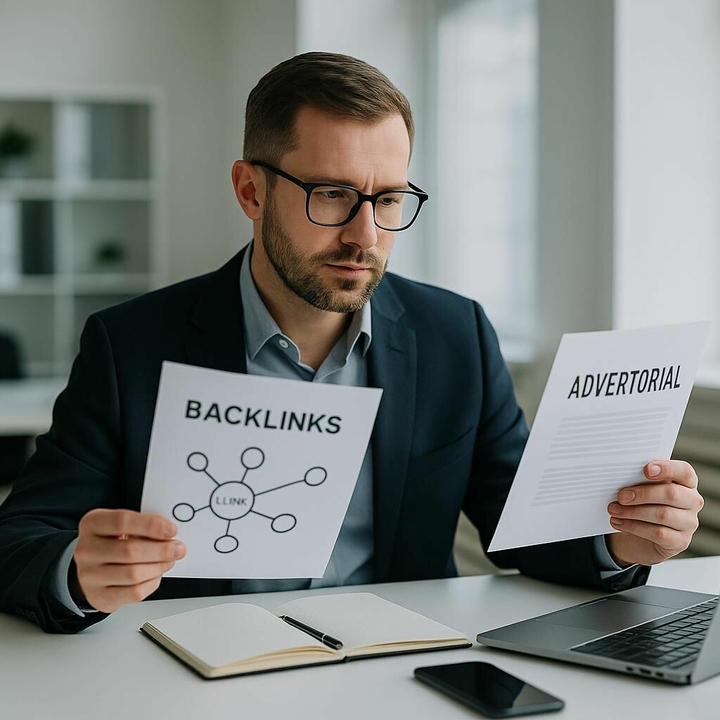 Backlinks kaufen oder Advertorial buchen? Was für SEO & GEO wirklich zählt