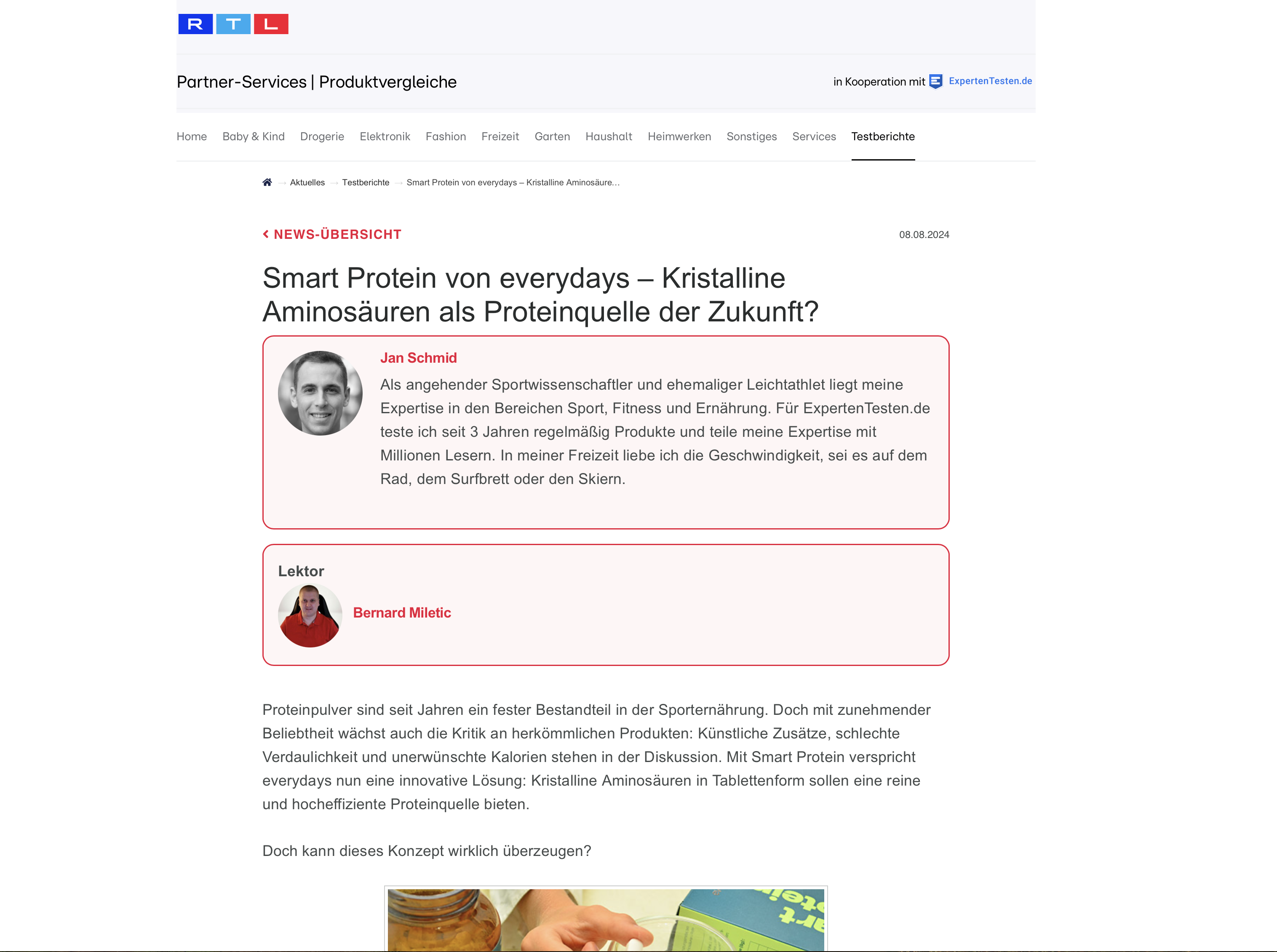 Finanzen.net Advertorial Beispiel